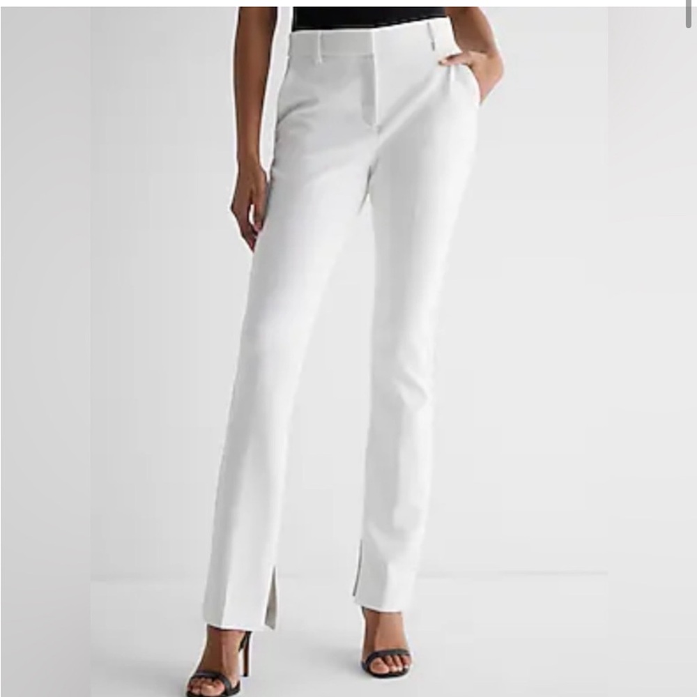 Express Editor Mid Rise Trousers Pants 14 NEW